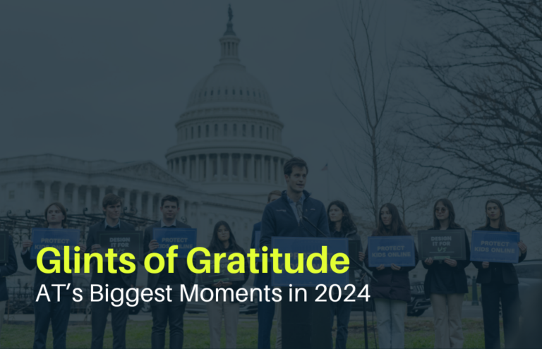 Glints of Gratitude: AT’s Biggest Moments in 2024 - Accountable Tech